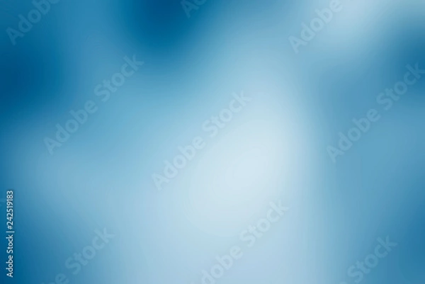 Fototapeta Abstract blue gradient background