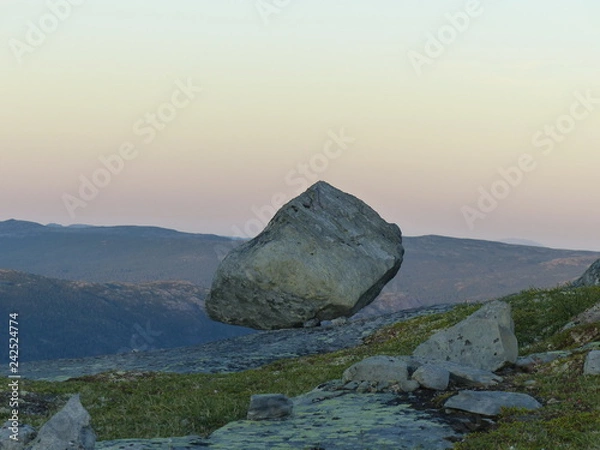 Obraz Stein am Abgrund