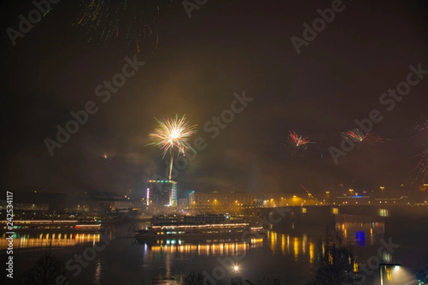 Fototapeta jahreswechsel