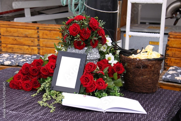 Obraz Seebestattung auf der Ostsee