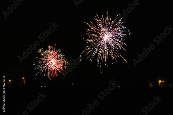 Fototapeta Fajerwerki
