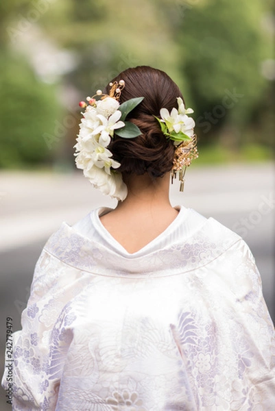 Fototapeta 白無垢 ヘア