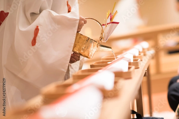 Fototapeta 神前式