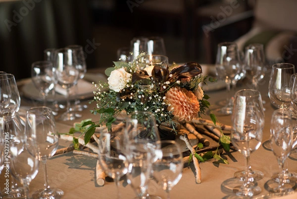 Fototapeta ダリア　テーブルフラワー