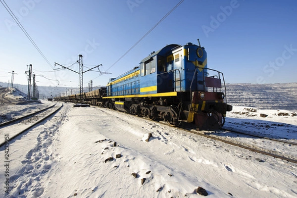 Fototapeta booty of iron-stone