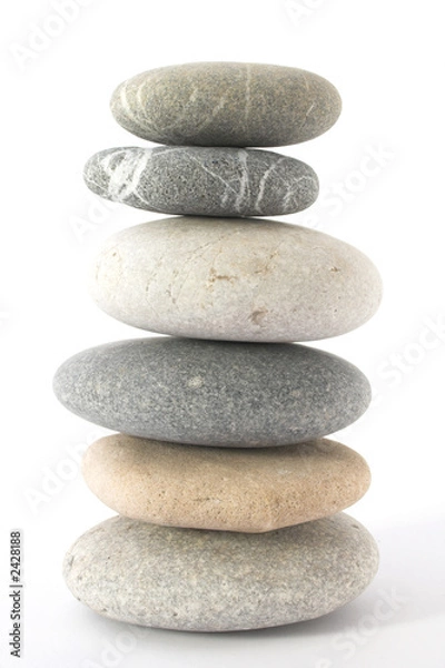 Fototapeta balancing  pebbles