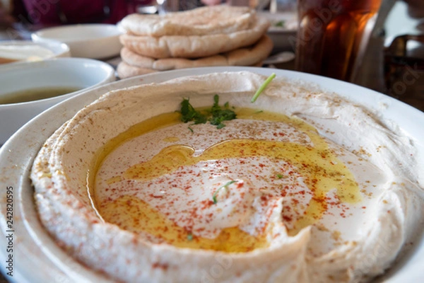 Obraz Hummus plate 