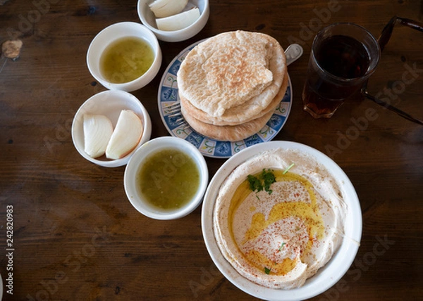 Obraz Hummus plate 