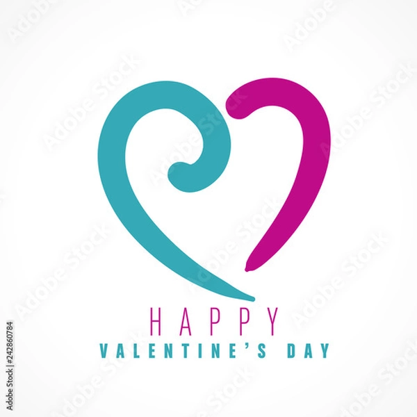 Obraz happy valentine's day