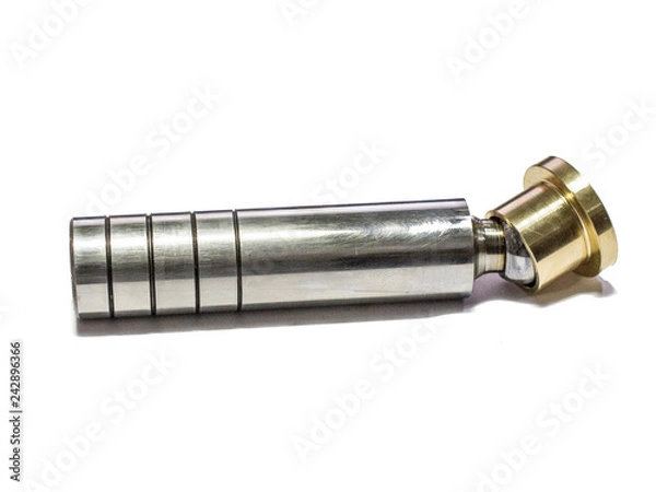 Fototapeta Bronze bearing bush with a sphere and plunger from an axial piston pump