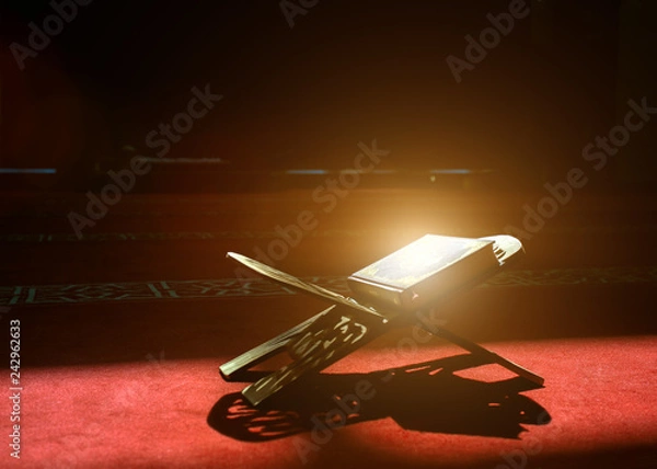 Obraz Quran in the mosque