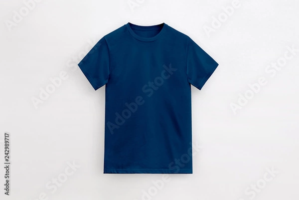 Fototapeta Un-branded Royal navy t-shirt man