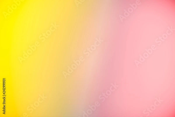 Obraz Pink and Yellow gradient background
