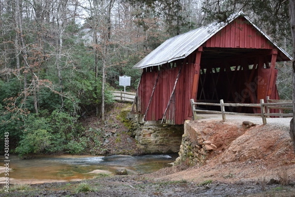 Obraz Campbell's Covered Bridge