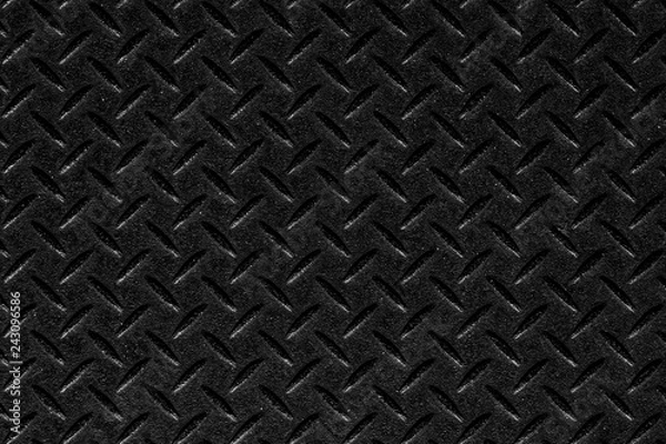 Fototapeta Styl wzór stalowej podłogi na tle