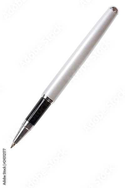 Fototapeta pen isolated on the white background with clipping path
