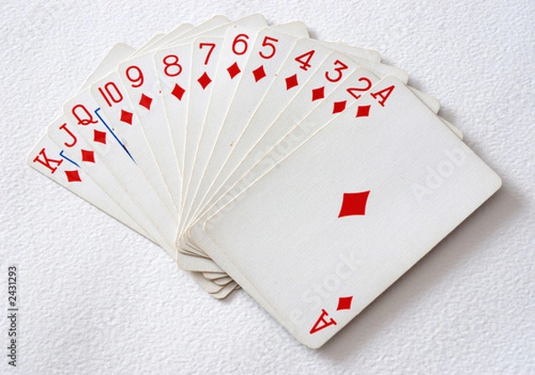 Obraz playing card