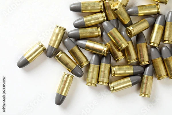 Fototapeta Bullets for a gun