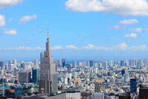 Obraz 新宿から遠景（ドコモタワーと品川方面）