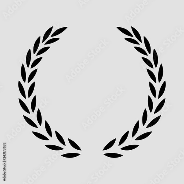 Fototapeta icon laurel wreath, spotrs design