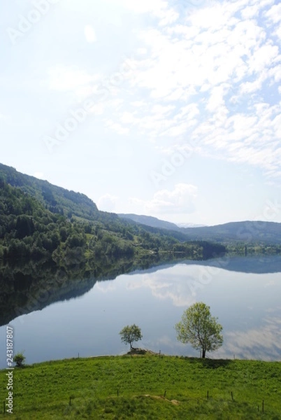 Obraz lake in the mountains