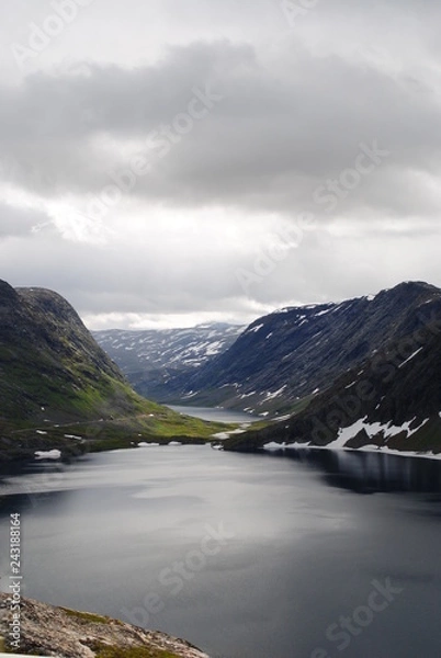 Obraz lake in the mountains