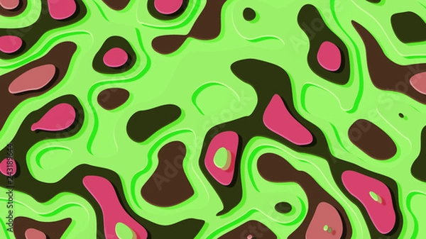 Fototapeta Background in paper style. Abstract colorful background.