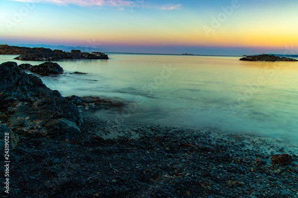 Obraz sunset over the sea