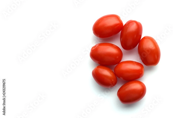 Obraz Fresh organic red grape tomatoes