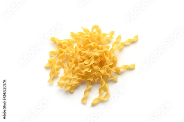 Obraz Dry curly egg noodles