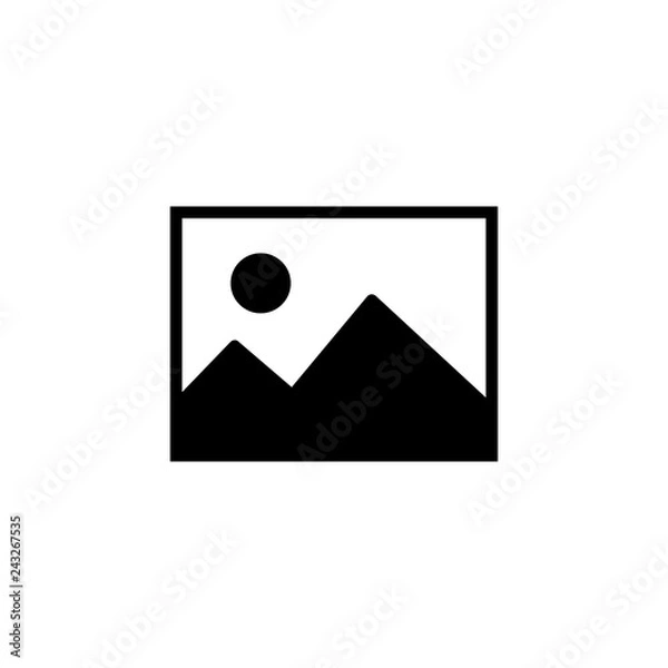 Fototapeta Image, picture, file vector icon. 