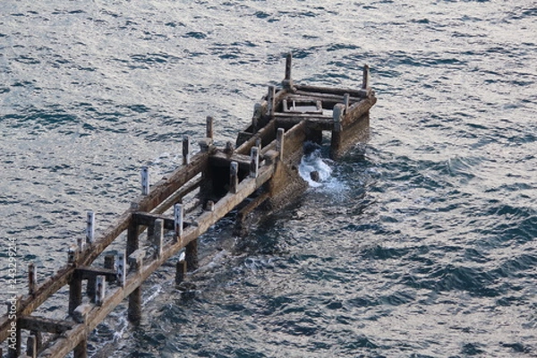 Obraz deserted jetty