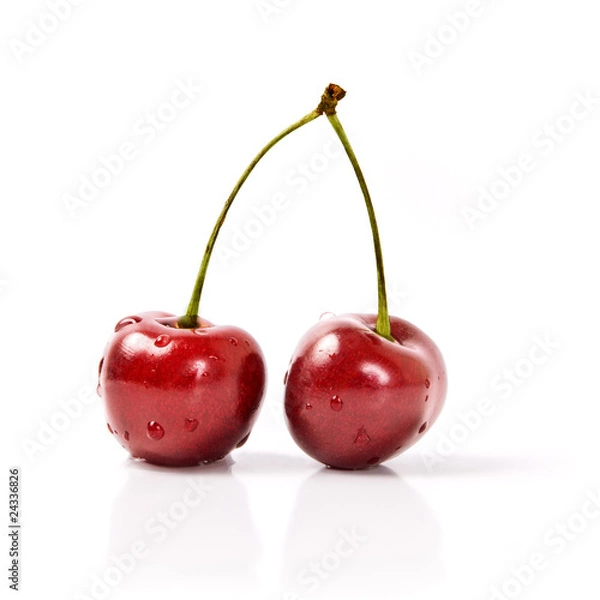 Fototapeta Two cherries