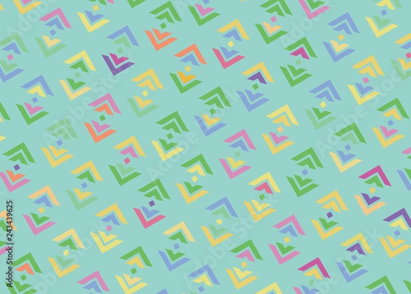 Fototapeta 背景　模様　カラフル