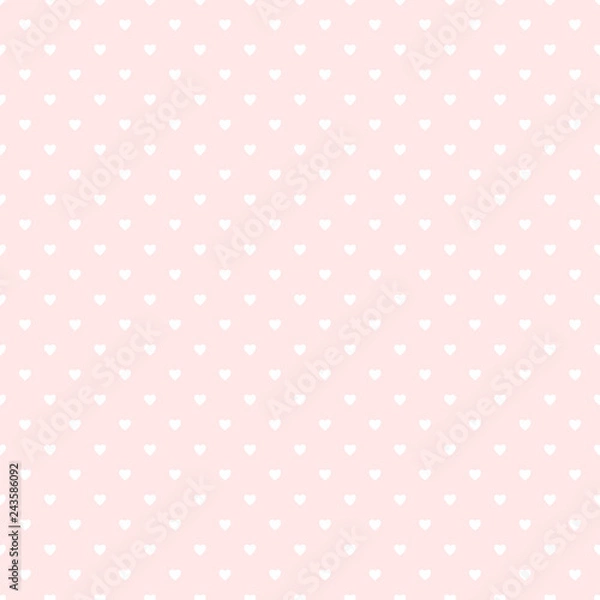 Obraz Heart Polka Dot Pattern 