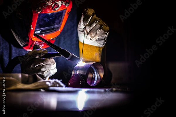Fototapeta welder