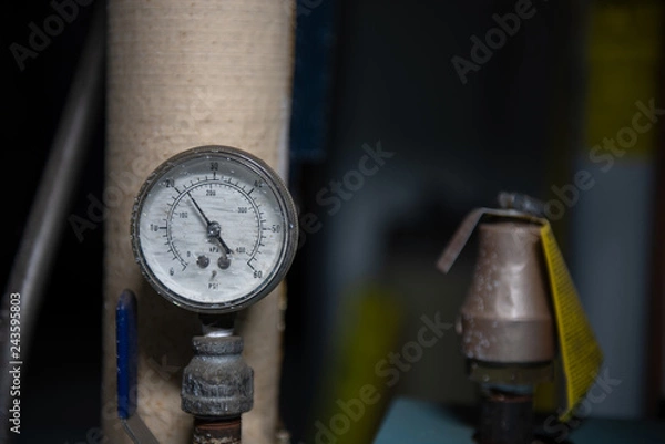 Obraz Old pressure gauge