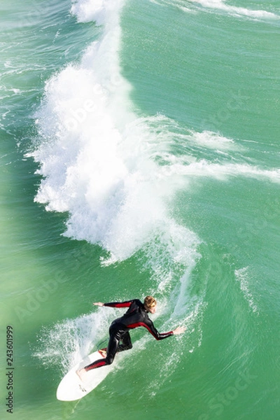 Obraz Surfer on a Wave