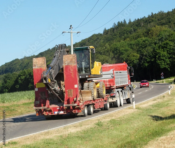 Obraz Lastkraftwagen