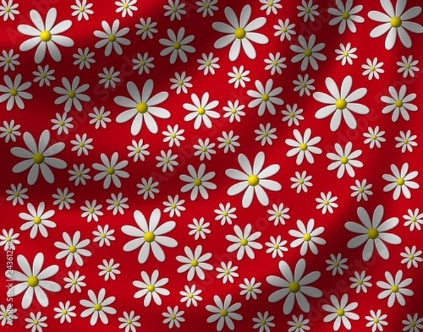 Fototapeta Hintergrund Margeriten