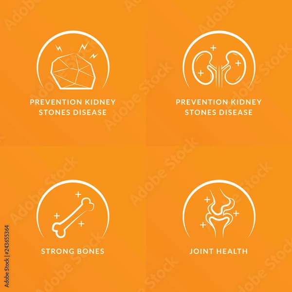 Obraz Health icons set