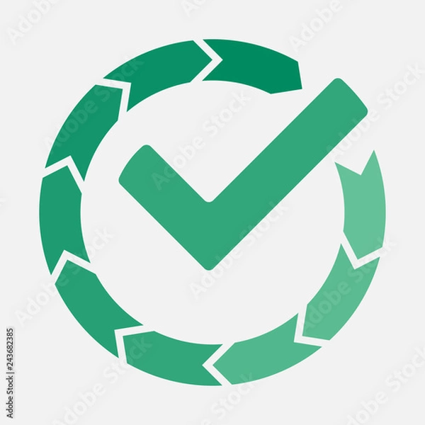 Obraz load completed progress, the boot icon, the completion of the bo