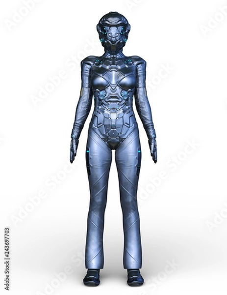 Fototapeta サイバーウーマン