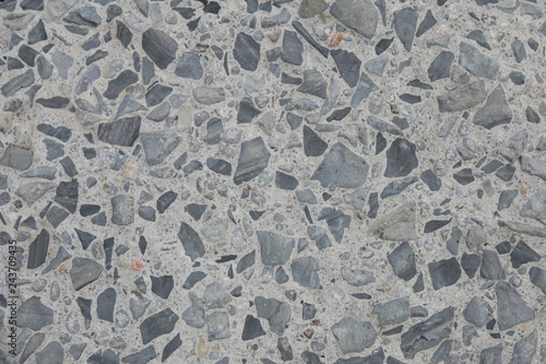 Obraz Concrete surface with embeded stones