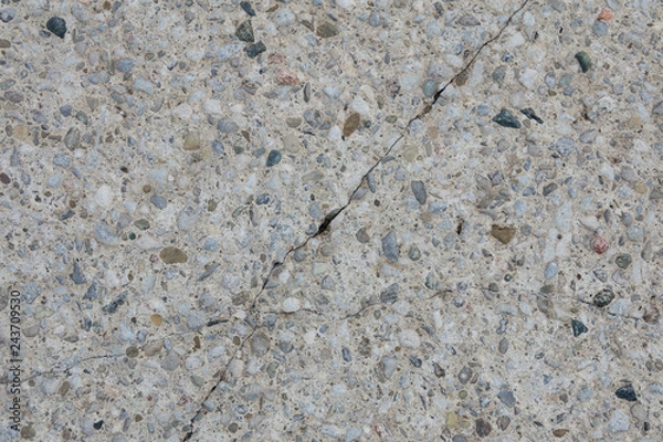 Obraz Cracked concrete surface
