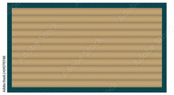 Fototapeta Rectangular Tatami mat