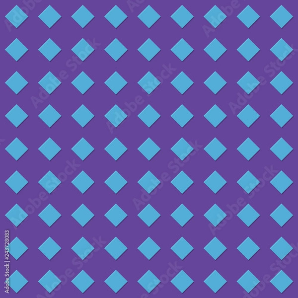 Fototapeta Seamless pattern background from a variety of multicolored squares.