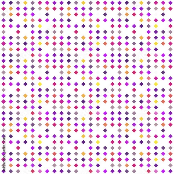 Obraz Abstract seamless pattern background with multicolored various rhombuses.