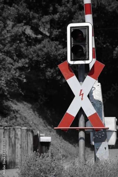 Fototapeta Andreaskreuz