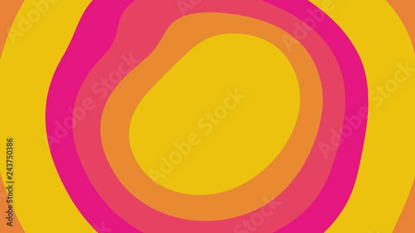 Fototapeta Background with color lines. Different shades and thickness.